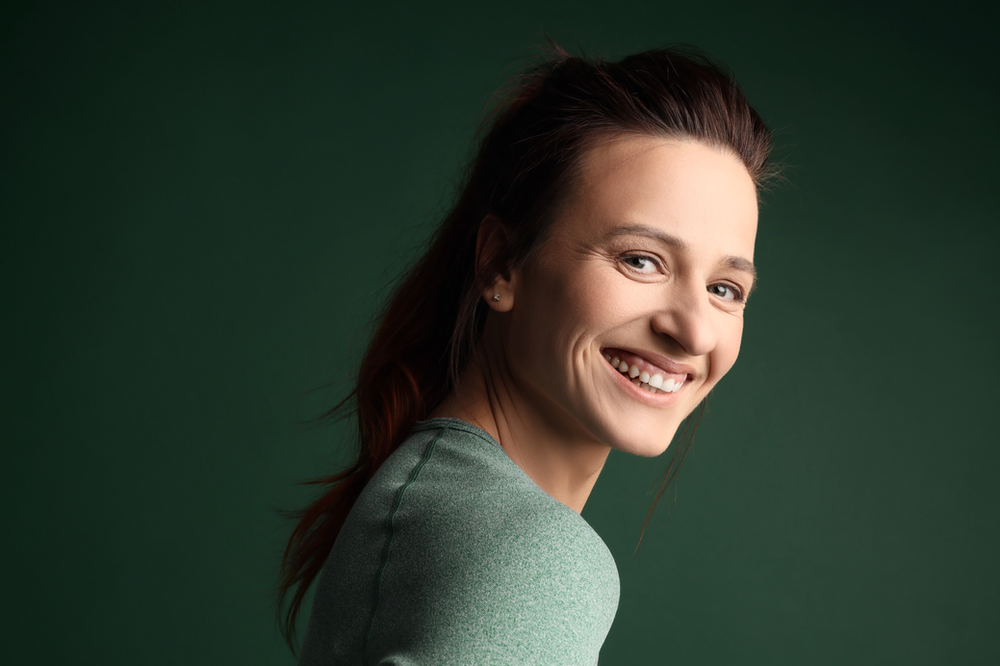 Smiling business woman